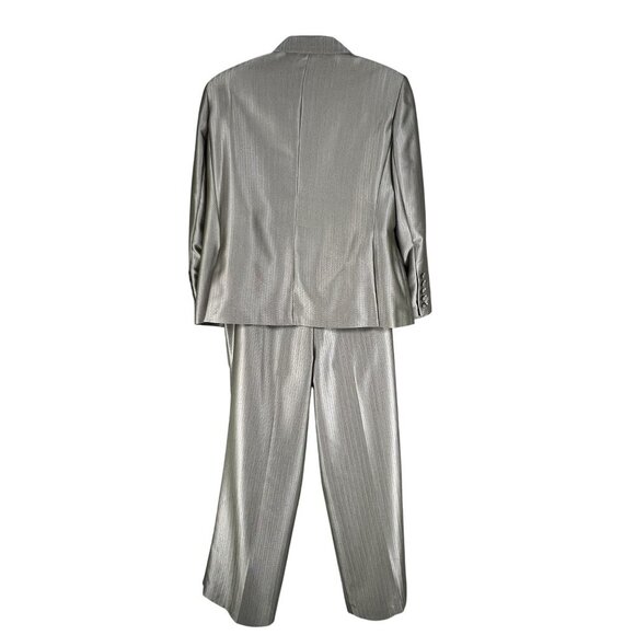 NWT John Meyer Collection By Jacques Moiner Womens 18W Blazer Pants Power Suit - Picture 2 of 16